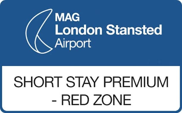 Short Stay Premium - Red Zone