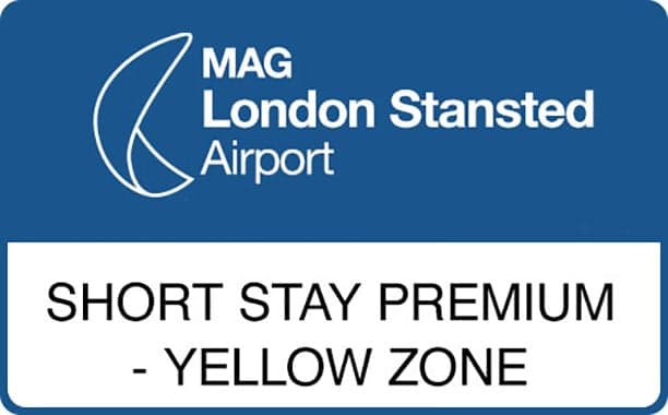 Short Stay Premium - Yellow Zone