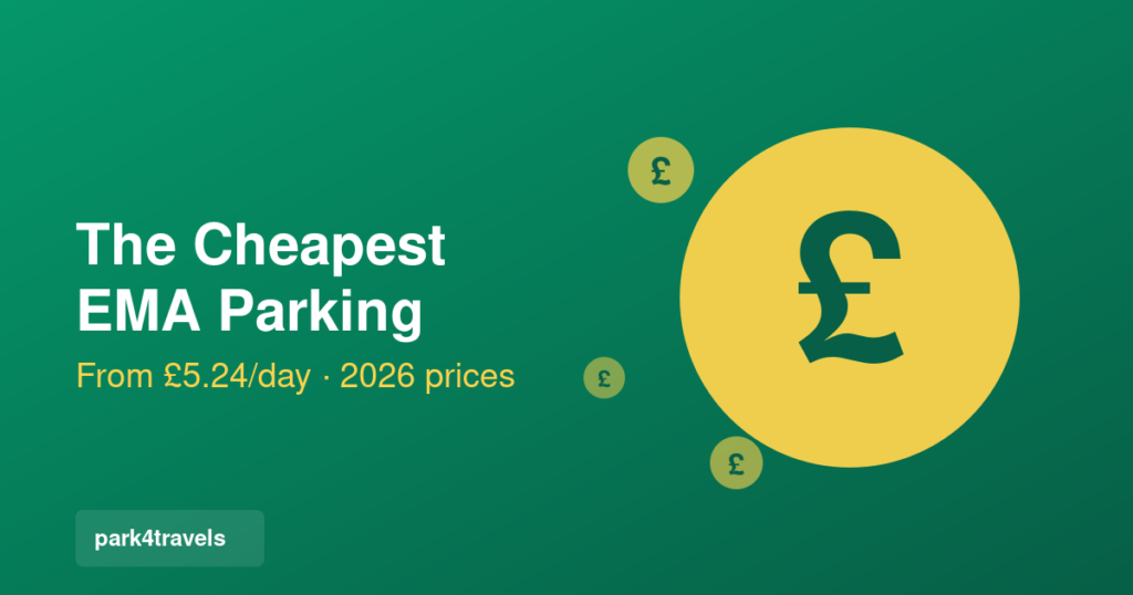 The Cheapest Parking at East Midlands Airport in 2026