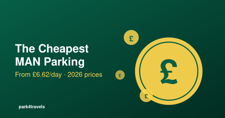 The Cheapest Parking at Manchester Airport in 2026